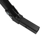 Black Steel Hitch Mounted Spare Tire Carrier for Kawasaki Teryx4 800 2014 2025