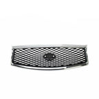 For 2014 2015 2016 2017 Infiniti Q50 Chrome Front Bumper Grille Grill Assembly