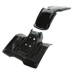 Black Plastic Front And Rear Fender Set For Honda ATC200X 200X 83-85