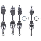 4x CV Axles Set Front Rear Left Right for Can-Am Outlander Max 500 650 850 1000R