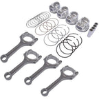 4x Connecting Rod & Piston Kit For Hyundai Veloster Kia Rio Soul 1.6L 2012-2017