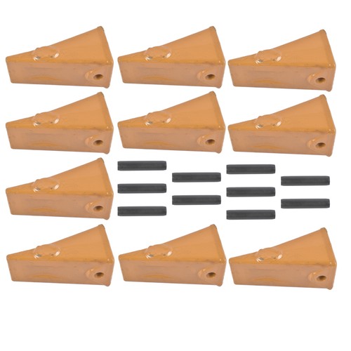 X156 X156S Dirt Teeth Bucket Teeth/Tooth with P156 Roll Pins 10PCS Alloy Steel