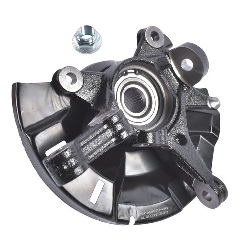 Front Left Steering Knuckle Assembly Black Fits Hyundai Accent Dodge Attitude