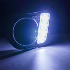 LED DRL Driving Fog Lights Lamps Upper Grille Grill for 2015-2017 Honda Fit Jazz