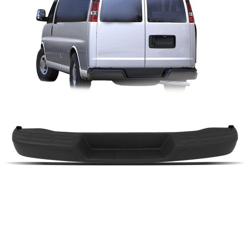 For 1996-2021 Chevy Express 2500 3500 Rear Step Bumper Primered Steel GM1103143