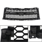 Front Grille Upper For Chevrolet Silverado1500 2014-2015 Plastic Gloss Black New