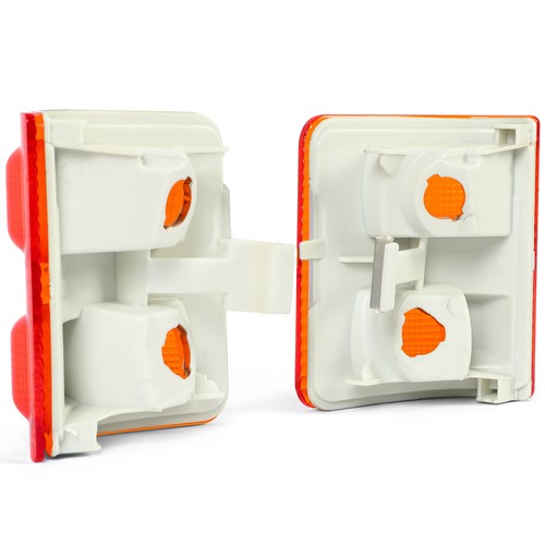 Pair Amber Side Mirror Marker Signal Lights For Ford F250-550 F350 F450 2008-16
