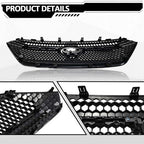 For 2022-2026 Subaru WRX VB Front Bumper Gloss Black Grille Assembly Sti Style