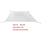 Sports Net,Sports Netting Barrier 15x30FT Baseball Softball Backstop Nets