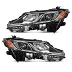 LED Headlights Headlamps LH+RH for Toyota Camry L LE SE 2018 2019 2020 2021-2024