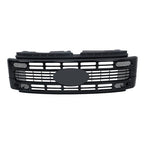 New Gloss Black Plastic Front Upper Grill Grille For Ford F250 XL/XLT 2023 2024