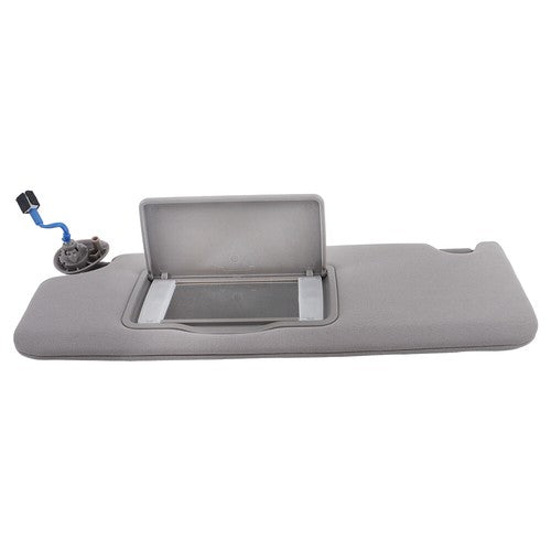 Car SunVisor With Lighted Plastic Gray For Honda Pilot 2017-21 Driver Left Side