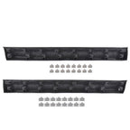Pair Front Lower Door Trim Molding Black for Cadillac XT5 2017-2025 Left & Right