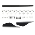 Top Roof Aluminum Powder Coated Black for Polaris RZR Turbo S 4 2022