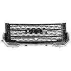 84818781 Front Upper Grille Chrome Black for 2020-2023 for GMC Acadia