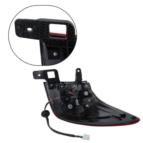 Driver&Passenger Halogen For Subaru Outback 2015-2019 Red Rear Brake Tail Lights