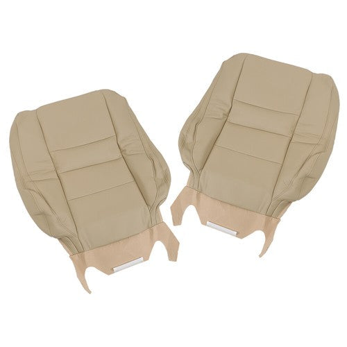 New Driver Passenger Side Leather Seat Cover 4Pcs Tan For Honda Accord 2008-2012
