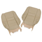 New Driver Passenger Side Leather Seat Cover 4Pcs Tan For Honda Accord 2008-2012