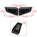 Front Bumper End Cap Corner Plastic for 03-09 Hummer H2 Left and Right Side Textured