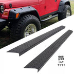 For 1997 2006 Jeep Wrangler TJ 11650 05 LH RH Side Body Armor Rocker Panel Kit