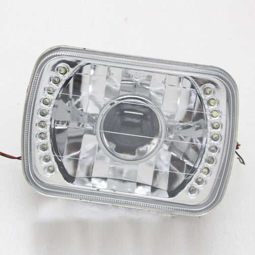 7x6 5X7 LED Halo Projector Headlight for Chevy Express Van 1500 2500 3500