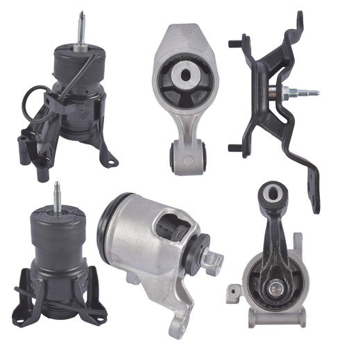 Engine Mounts & Transmission Mount Set 6Pcs for Infiniti JX35 QX60 Nissan Murano