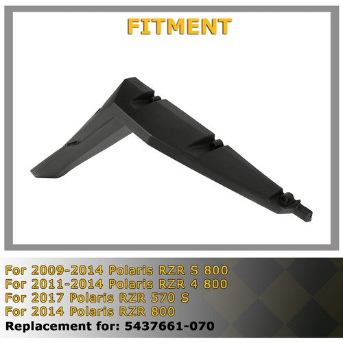 Replace For 5437661-070 Polaris 2009-2017 RZR 800 570 Rear Left Fender Flare