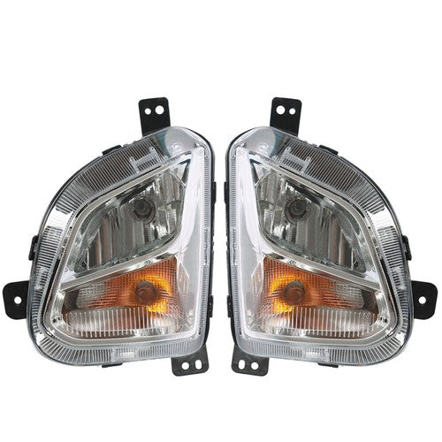 Fog Lights Assembly Driver+Passener Side 2 PCS w/Signal For Chevy Equinox 2018