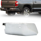 Rear Bumper End Right Passenger Side For Toyota Tundra 2014-2017 W/ Holes Chrome
