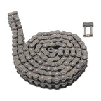 #80-2 Duplex Double Strand Roller Chain x 10 feet + 2 Connecting Links