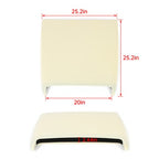Universal Hood Scoop Vent 25.2 x 25.2 for Challenger Sliverado Nissan Titan