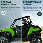 Black Aluminum Hard Top Roof Fit for Polaris RZR 800/XP 900/570-2 Door Model