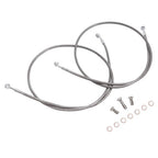 Front Braided Racing SS Brake Line 3 Inch for Yamaha Blaster 200 1989 2006