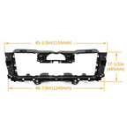 Front Bumper Grille Shutter Mounting Bracket for 14-19 Sierra 1500 2500HD 3500HD