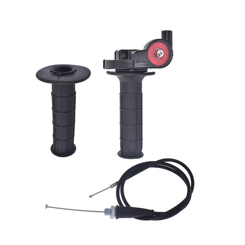 7/8" 22mm Motorcycle Twist Throttle Handle Grip W/ Cable 50-250CC Dirt Bike ATV