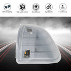 Smoked Amber LED Side Mirror Turn Signal Lights For Ram 1500 2500 right Side