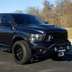 Universal Hood Scoop Vent 25.2 x 25.2 for Challenger Sliverado Nissan Titan