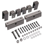Steel Tandem Axle Slipper Spring Trailer Hanger Kit for 2 Inch Wide Slipper Spring