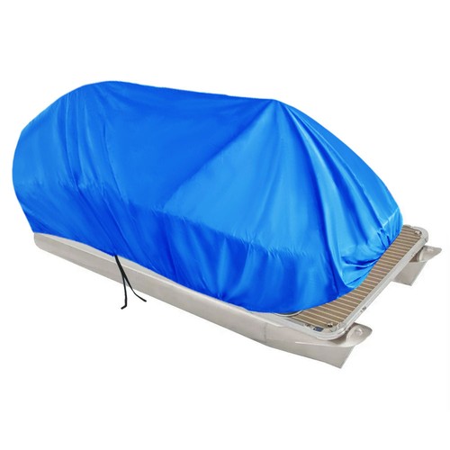 21-24FT Heavy Duty Trailerable Pontoon Boat Cover Beam Width Up to 102" Blue