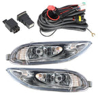 For Toyota Corolla 2005-2008 Bumper Lamp Clear Fog Light Pair+Switch Wiring Kit