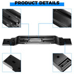 Transmission Crossmember Skid Plate Guard Black for Jeep Grand Cherokee WJ 99-04