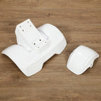 ABS Painted White Front Rear Fender Set for Honda ATC70 1978-1985