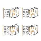 4 Carb Carburetor Repair Rebuild Kits Cb650 81-82 For Honda Cb650 Cb650sc Kit