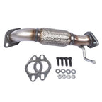 Exhaust Front Flex Pipe for 2011-15 Optima Sonata HYBRID W/o Oxygen Sensor Ports