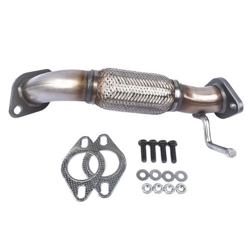 Exhaust Front Flex Pipe for 2011-15 Optima Sonata HYBRID W/o Oxygen Sensor Ports