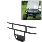 Black Steel Front Bumper Brush Guard for Club Car Golf Cart DS Models 1981 Up