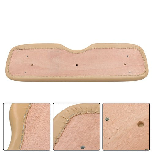 For EZGO RXV, Freedom RXV 2008+ Golf Beige Front Seat Lean Back Top Cushion