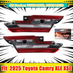 For 2025 Toyota Camry XLE XSE LED Tail Light Lamp Passenger+Driver Side Inner