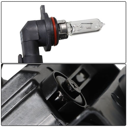 Headlight Black Pair Projector For Chrysler 300 11-14 Passenger + Driver Side