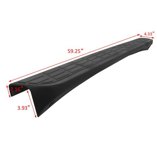 Tailgate Top Protector Spoiler Cap Cover for 2007-2014 Chevy Silverado 2007-2014 GMC Sierra
